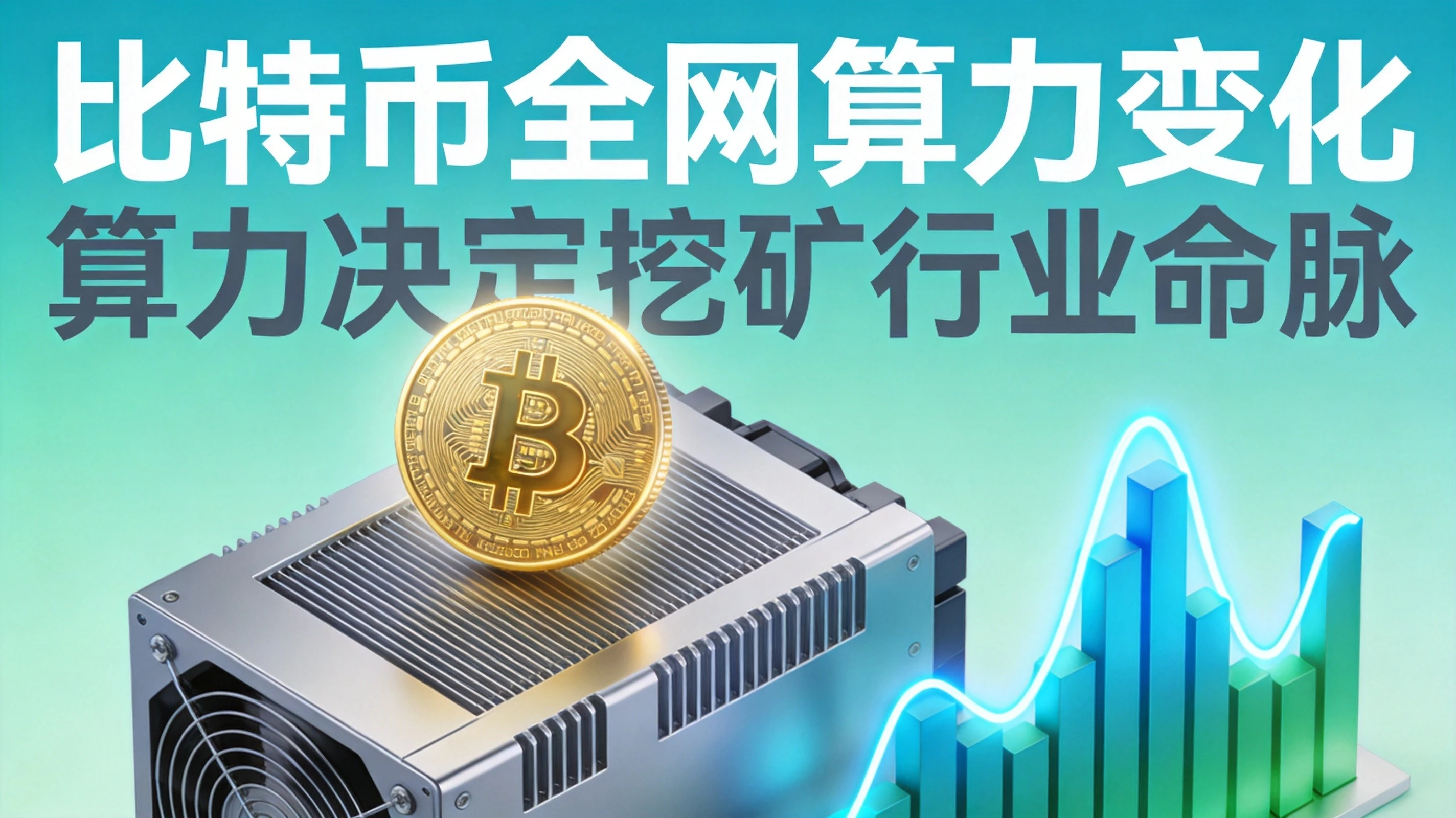 今日比特币全网算力变化 | 看懂算力，就懂了挖矿的命