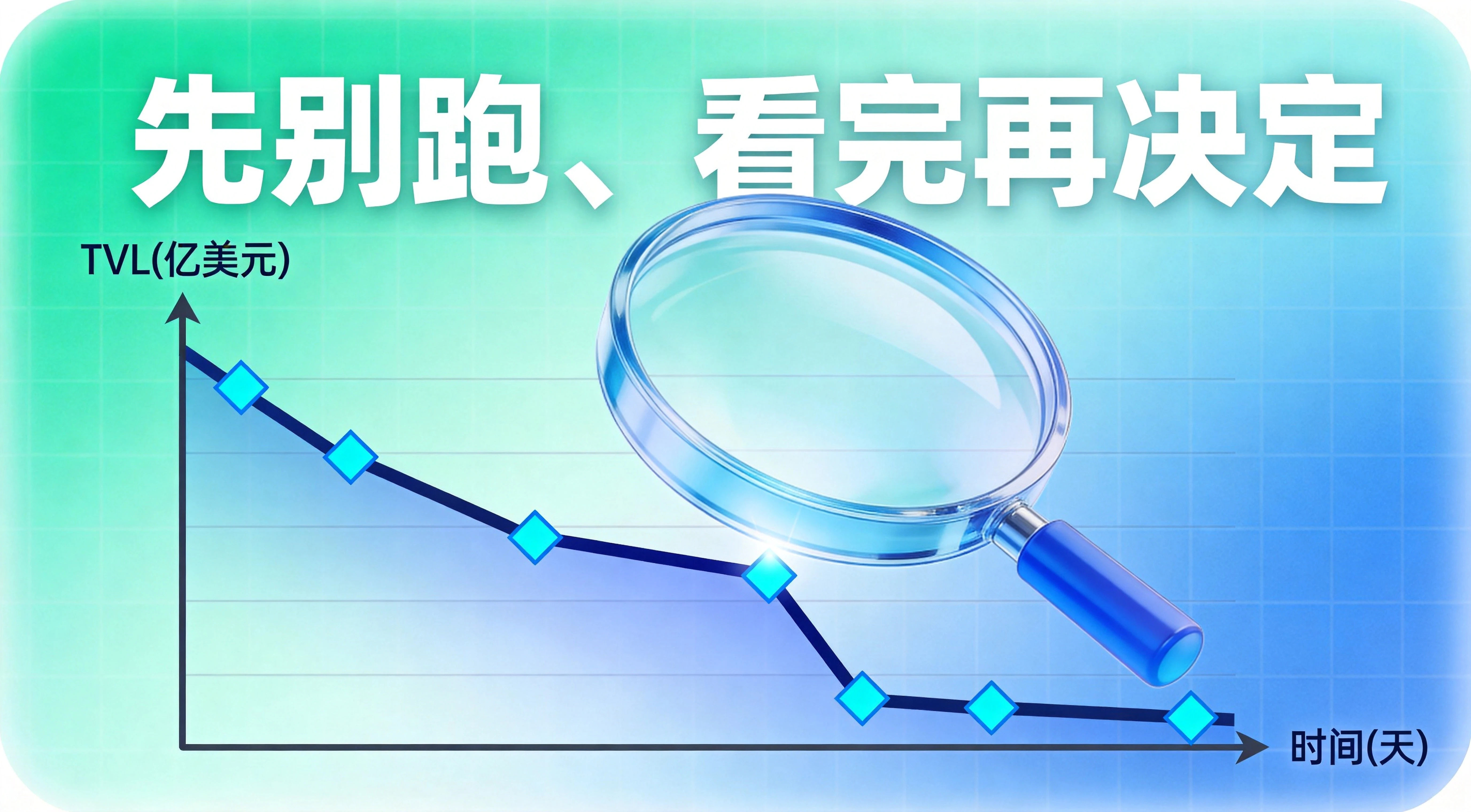 某主流DeFi协议TVL骤降 | 先别跑，看完再决定